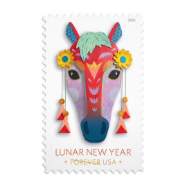 2026 Lunar New Year; Year of the Horse Stamps