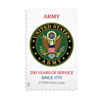 U.S. Army 250th Stamps