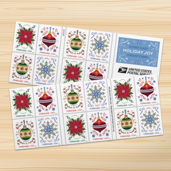 2024 Holiday Joy Stamps USPS