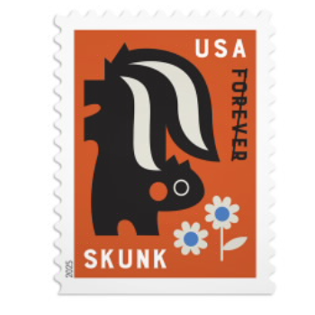 Baby Wild Animals Stamps 2025