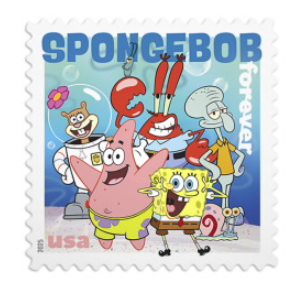 Spongebob Squarepants Stamps 2025