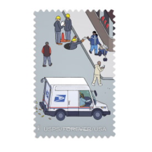 250 Years of Delivering Stamps 2025