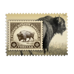 American Bison Stamps, Sheet of 16