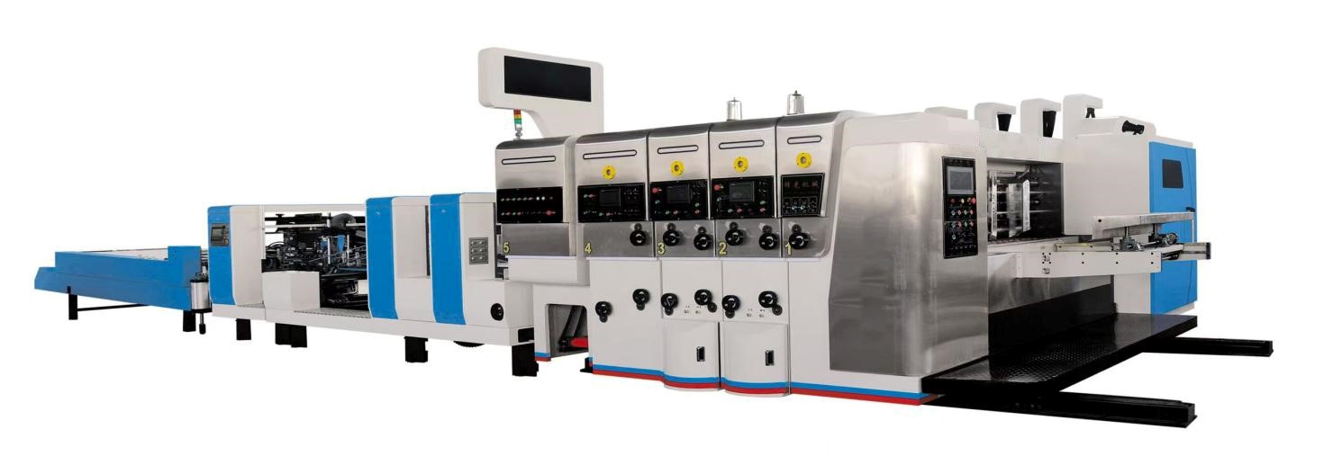 Mini Flexo Printer Inline Folder Gluer