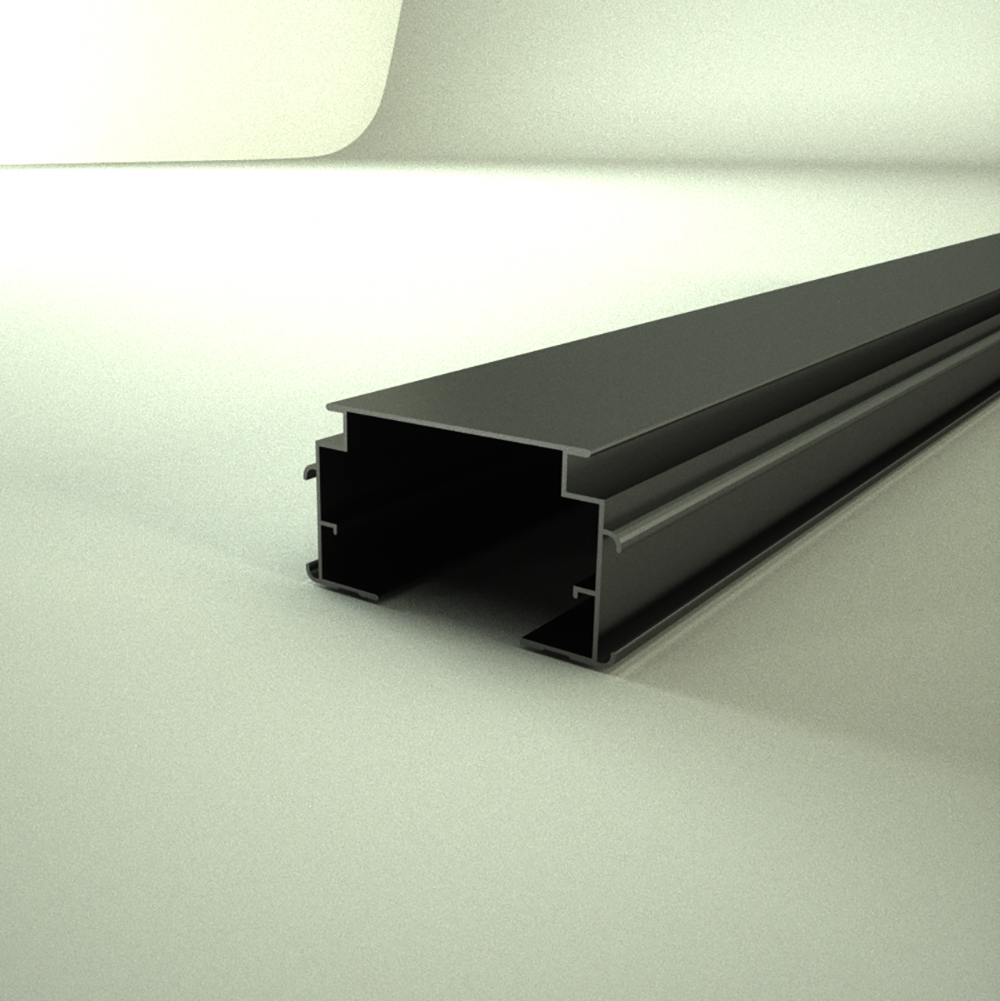 Aluminum Curtain Track Profiles-9