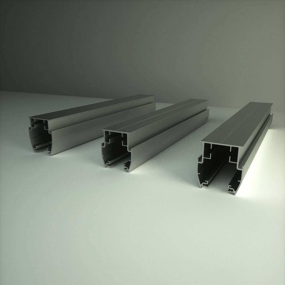 Aluminum Curtain Track Profiles-7 