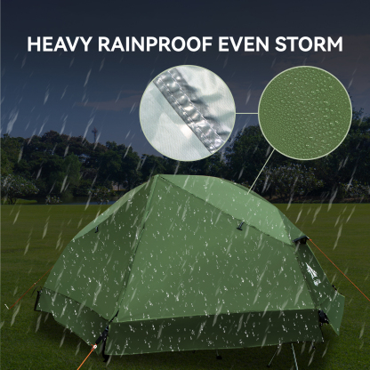 Night Cat Camping Cot Tent Waterproof 1 Person Off-Ground Combo Cot Bed for Adults Portable Easy Set-up Tent 27.5'' Width