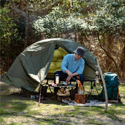 Night Cat Camping Cot Tent Waterproof 1 Person Off-Ground Combo Cot Bed for Adults Portable Easy Set-up Tent 27.5'' Width