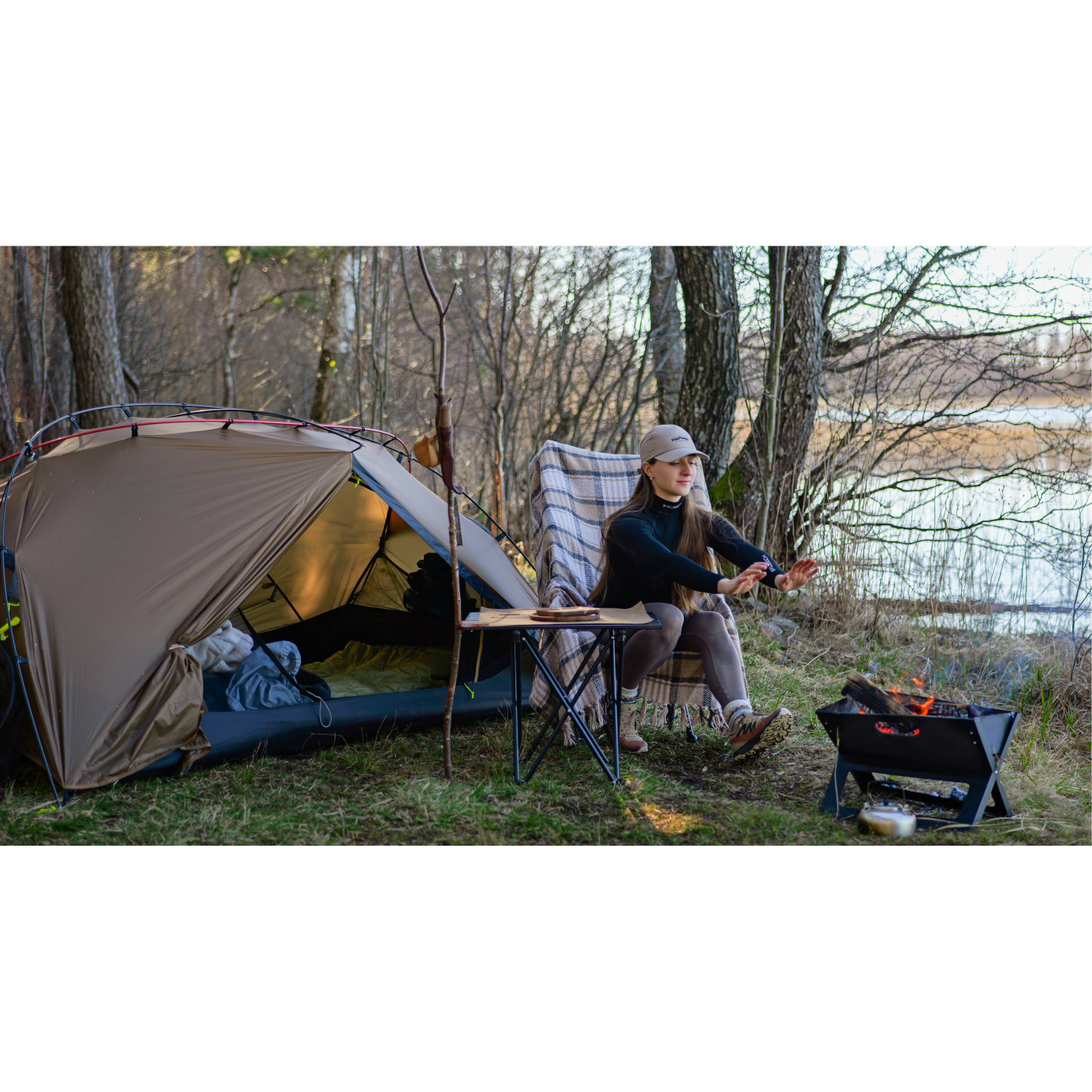 Night Cat 2 Man Tent Ultralight: Backpacking Tent 2  Person Waterproof Lightweight for Camping Trekking Hike Outdoor