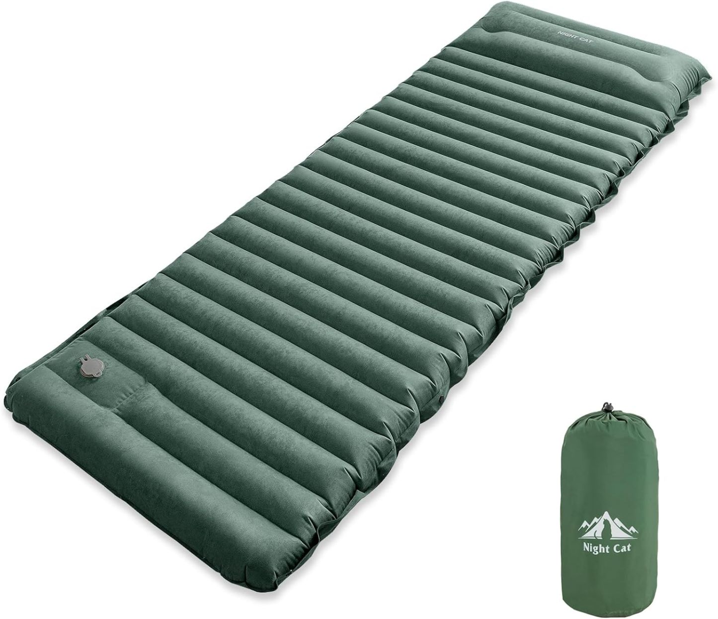 Night Cat Sleeping Pad for Camping - Ultralight Inflatable Sleeping Ma