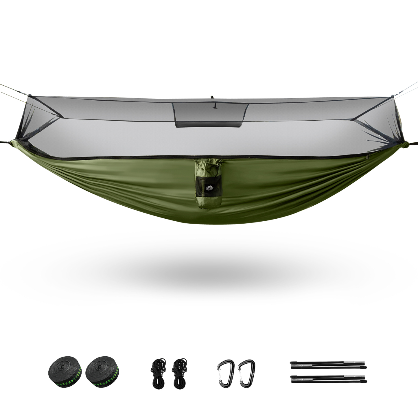 Night Cat Mosquito Net Hammock:Packable Single Person Hammocks with Mesh for Outdoor Travel Camping Hiking Backpacking