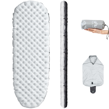 Night Cat Sleeping Pad for Camping - Ultralight Inflatable Sleeping Ma