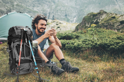 Night Cat Hiking Backpacks 70L Camping Backpacking Packs for Men Women Lightweight Outdoor for Mountaineering Traveling, No Internal Frame