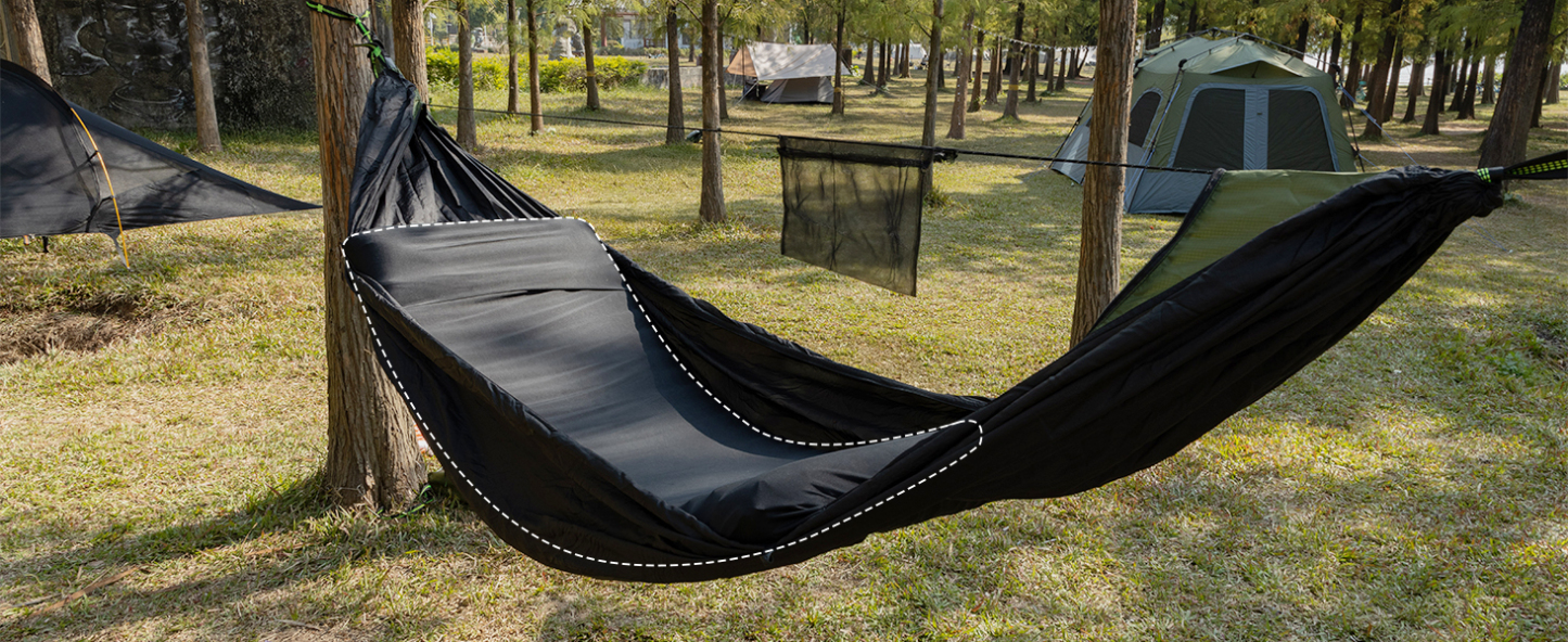 Night Cat Sleeping Pad for Camping - Ultralight Inflatable Sleeping Mat with Built-in Pillow & Foot Pump