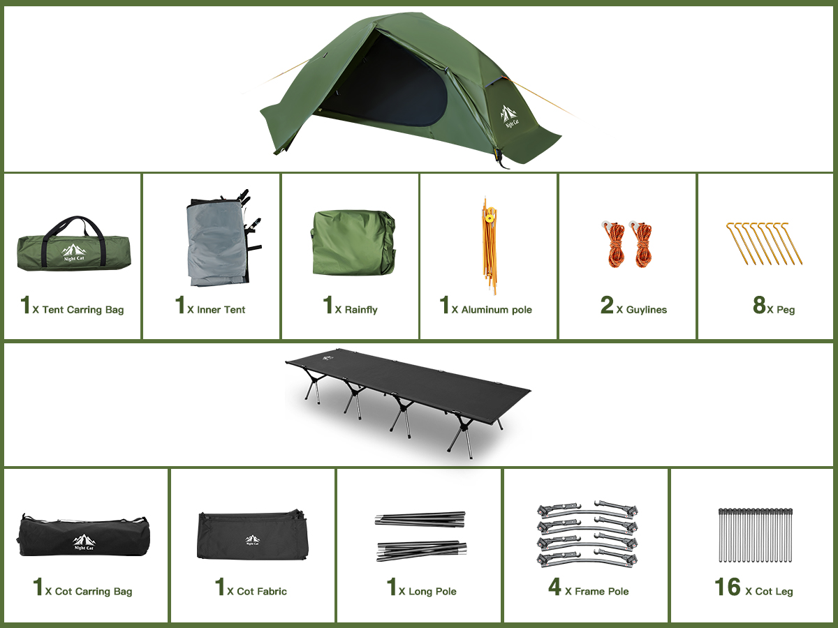 Best Lightweight Waterproof Backpacking Tent for Sale