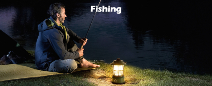 Night Cat LED Camping Lantern: Portable Outdoor Light for Camping Hiking Fishing Picnic Emergency 4xAA Battery Powered (Not Included)