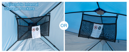 Night Cat Pop-up Beach Tent: 3 4 Persons Beach Shelter with Canopy and Footprint, UPF 50+ UV Protection Backyard Camping Outdoor Canopy Poles Not Included