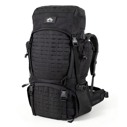 Night Cat Tactical Backpack 70L Durable: Zipper Withstands 5000+ Openings