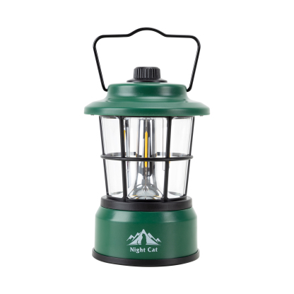 Night Cat LED Camping Lantern: Portable Outdoor Light for Camping Hiki