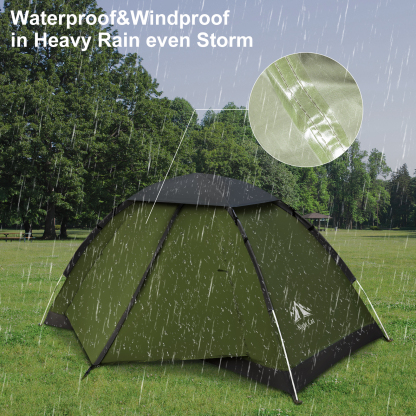 Night Cat Backpacking Lightweight Tent for One 1-2 Person