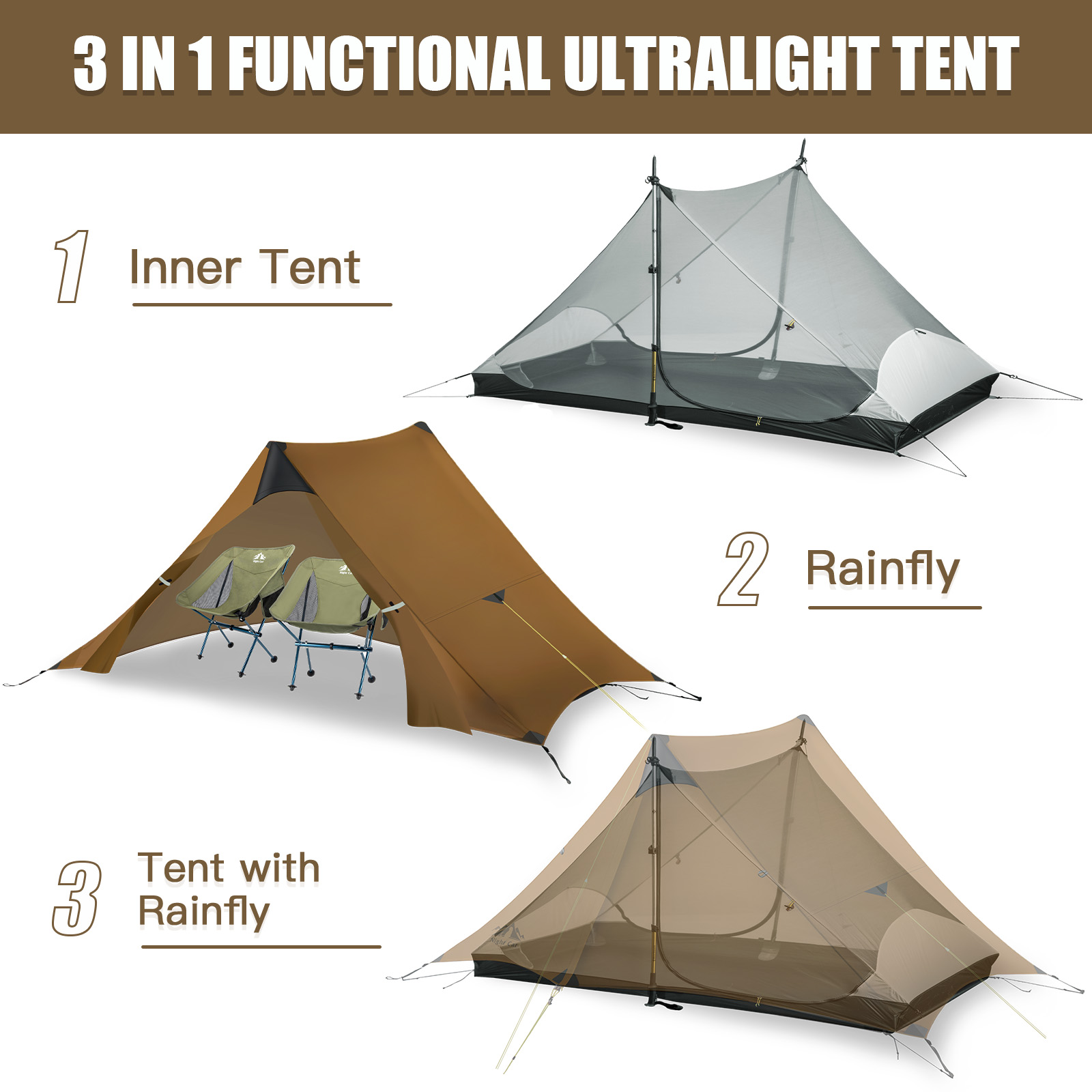 Best Lightweight Waterproof Backpacking Tent for Sale
