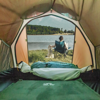 Night Cat 1 Person Tunnel Tent: Ultralight Backpacking Tent Waterproof for Camping Travel Wild