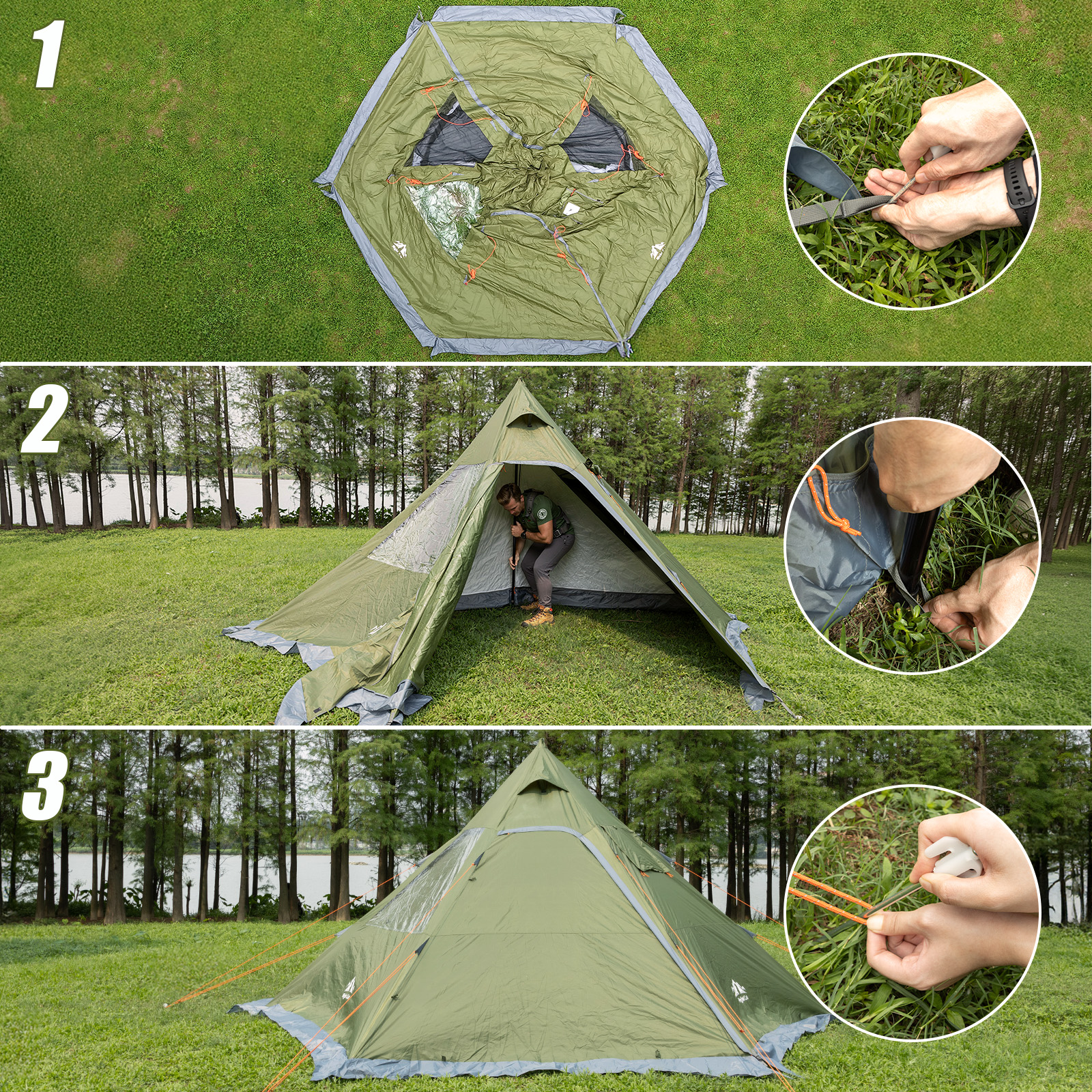 Best Lightweight Waterproof Backpacking Tent for Sale
