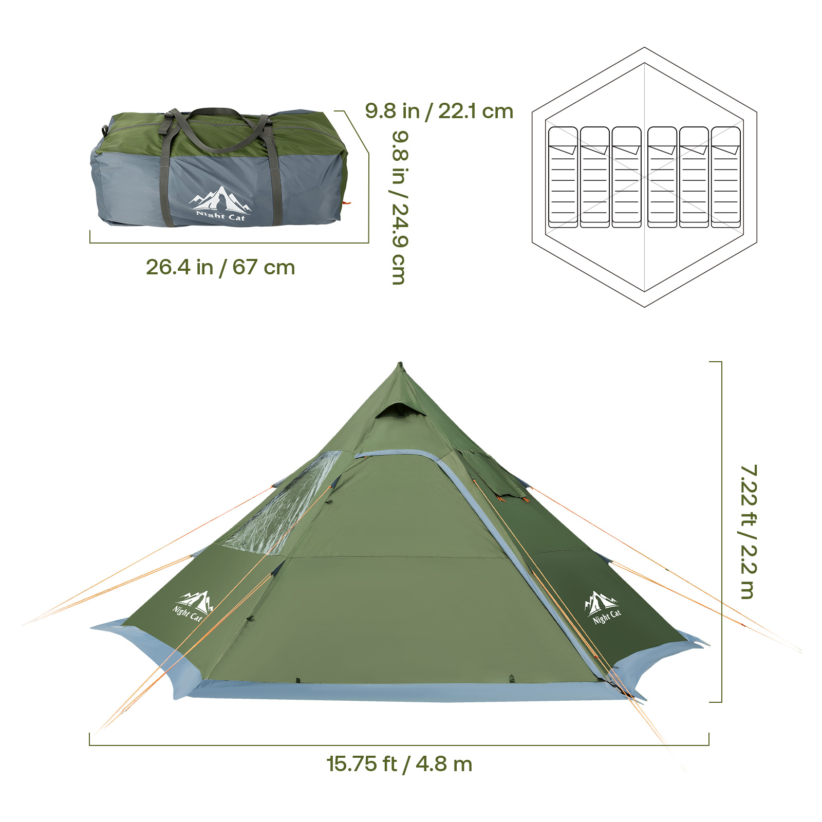 Best Lightweight Waterproof Backpacking Tent for Sale