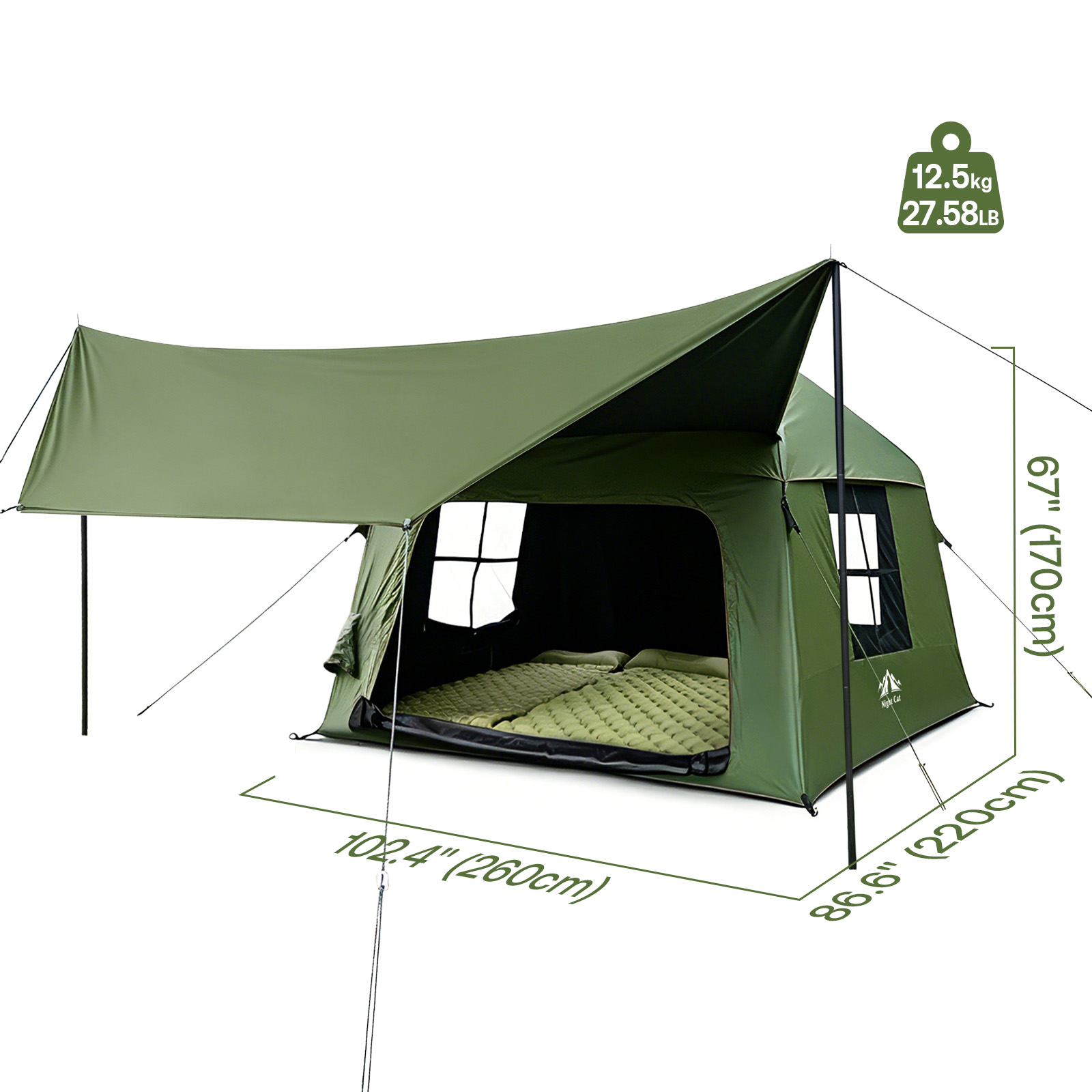 Best Lightweight Waterproof Backpacking Tent for Sale