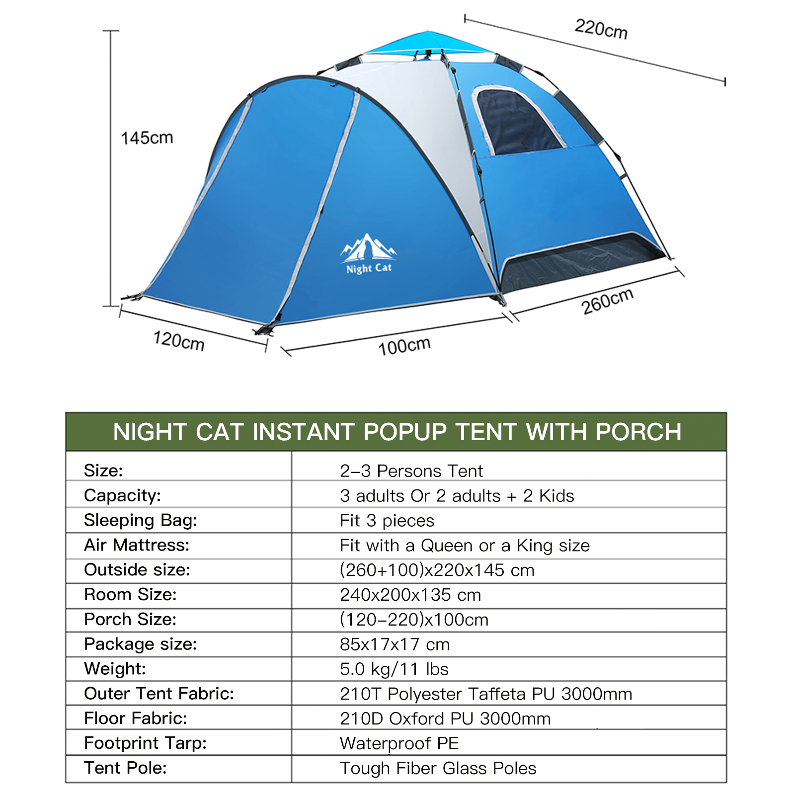 Best Lightweight Waterproof Backpacking Tent for Sale