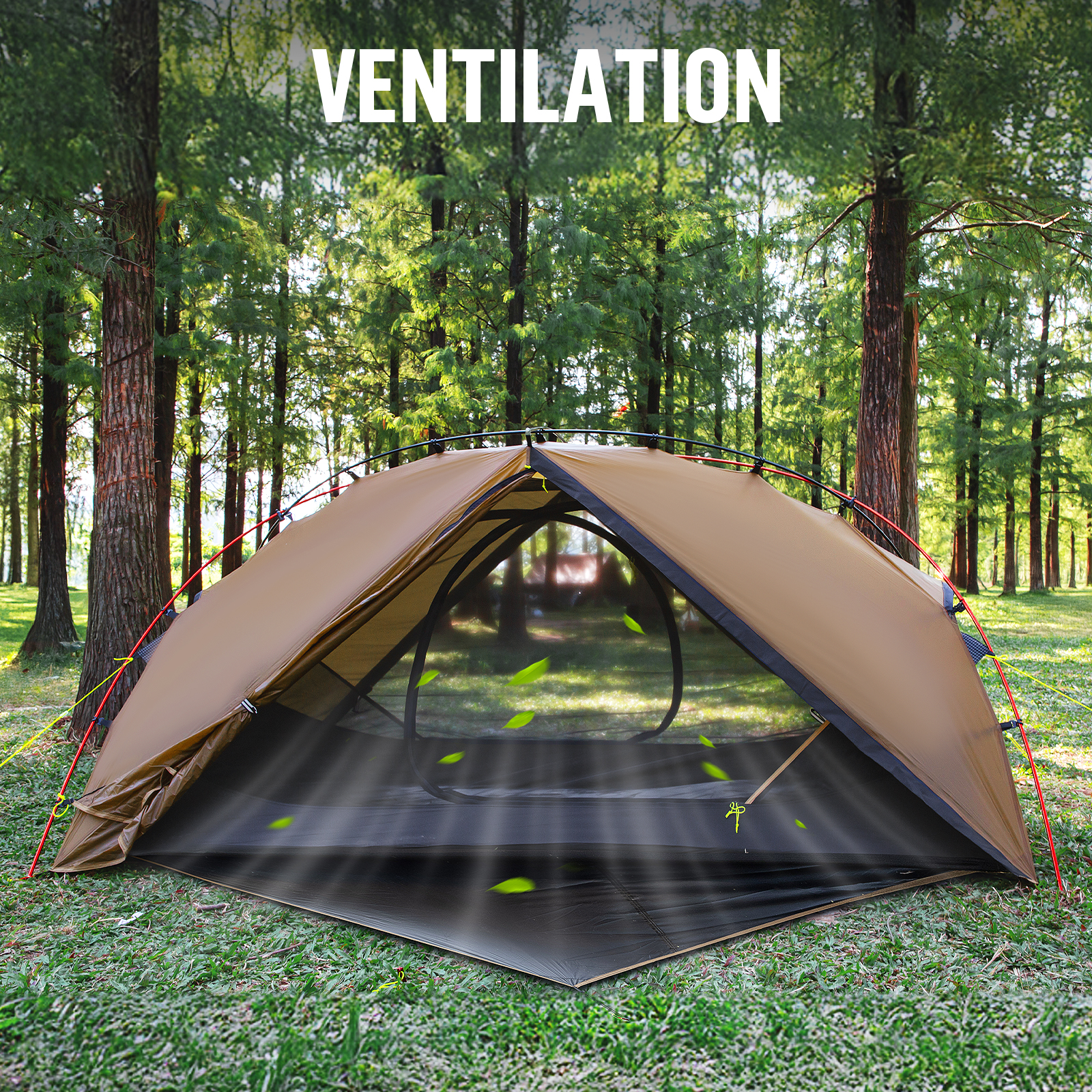 Night Cat 1 Man Tent Ultralight: Backpacking Tent 1 Person