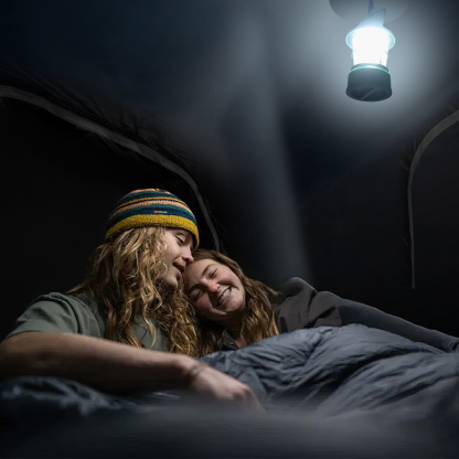 Night Cat Blackout Cabin Tent: 4 Person Pop Up Camping Tent with Vestibule & Rainfly Waterproof Instant Easy Setup Family Tent