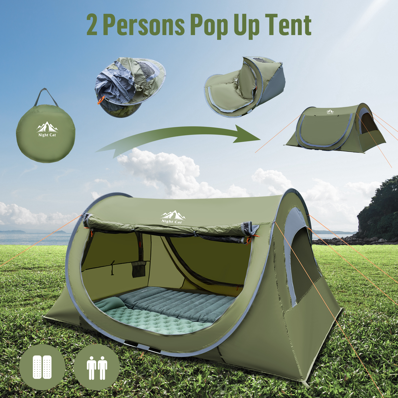 Best Lightweight Waterproof Backpacking Tent for Sale