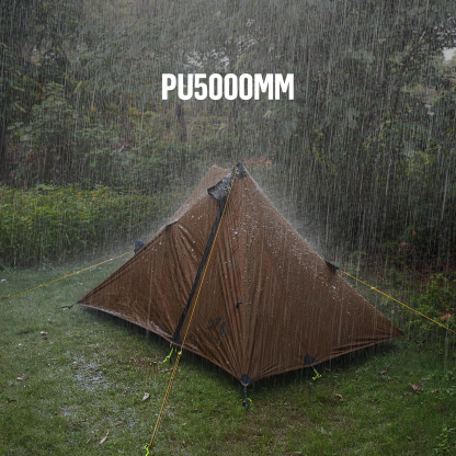 Night Cat Ultralight Tent 2 Person for Professional Backpacker Hiker 1.08KG Only Lanshan Backpacking Bivvy Ground Tent Heavy Rain Waterproof Trekking Pole Not Included
