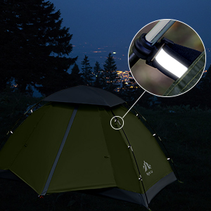 Night Cat Upgraded Backpacking Tents 1 2 Persons Easy Clip Setup Camping Tent Adults Scouts Heavy Rainproof Compact Lightweight
