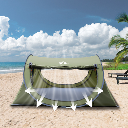 Night Cat Pop Up Tent 1 Person: Waterproof Camping Tent Easy Setup for Picnic Festival in Park Backyard