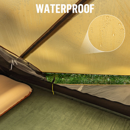 Night Cat 1 Man Tent Ultralight: Backpacking Tent 1  Person Waterproof Lightweight for Camping Trekking Hike Outdoor