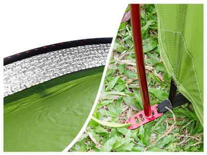 Night Cat 1 Person Tunnel Tent: Ultralight Backpacking Tent Waterproof for Camping Travel Wild