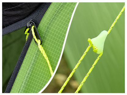 Night Cat 1 Person Tunnel Tent: Ultralight Backpacking Tent Waterproof for Camping Travel Wild