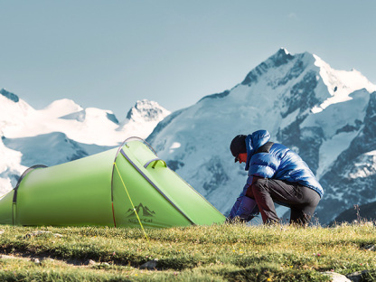 Night Cat 1 Person Tunnel Tent: Ultralight Backpacking Tent Waterproof for Camping Travel Wild