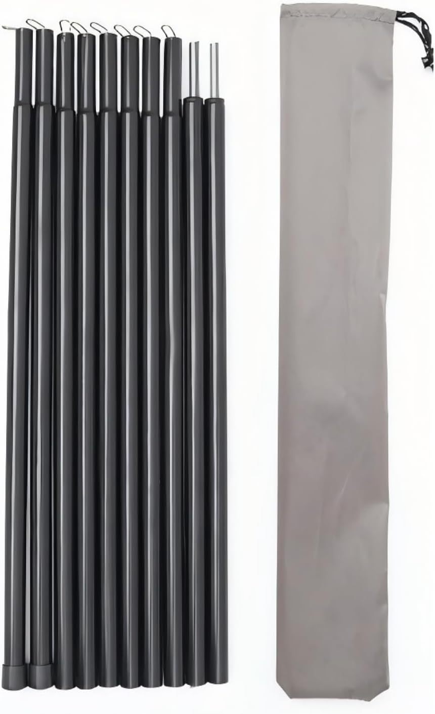 Adjustable Aluminium Beach & Tarp Poles - Night Cat Store