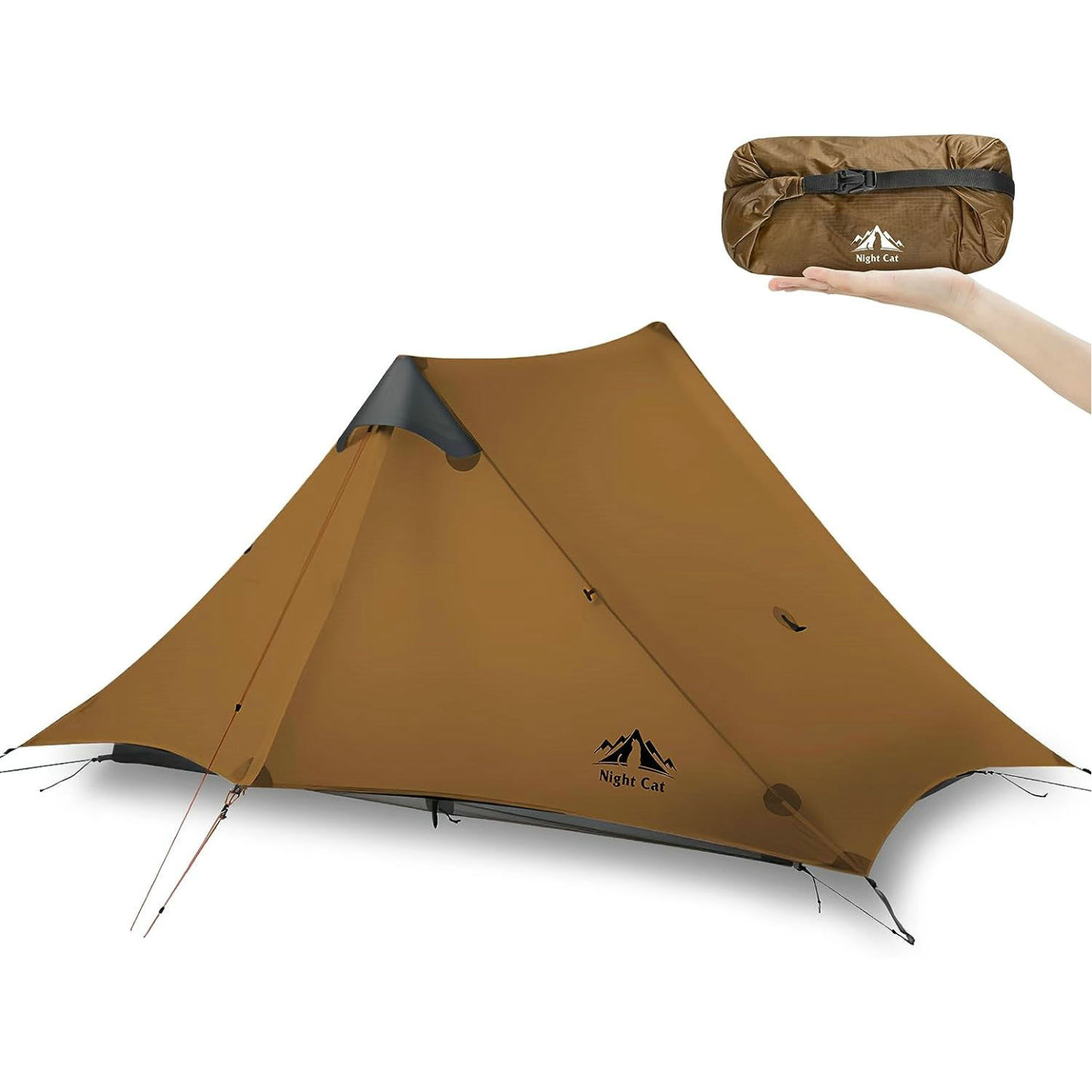 Night Cat Backpacking Tent Ultralight Waterproof Professional Hiking Tent for 2 Person