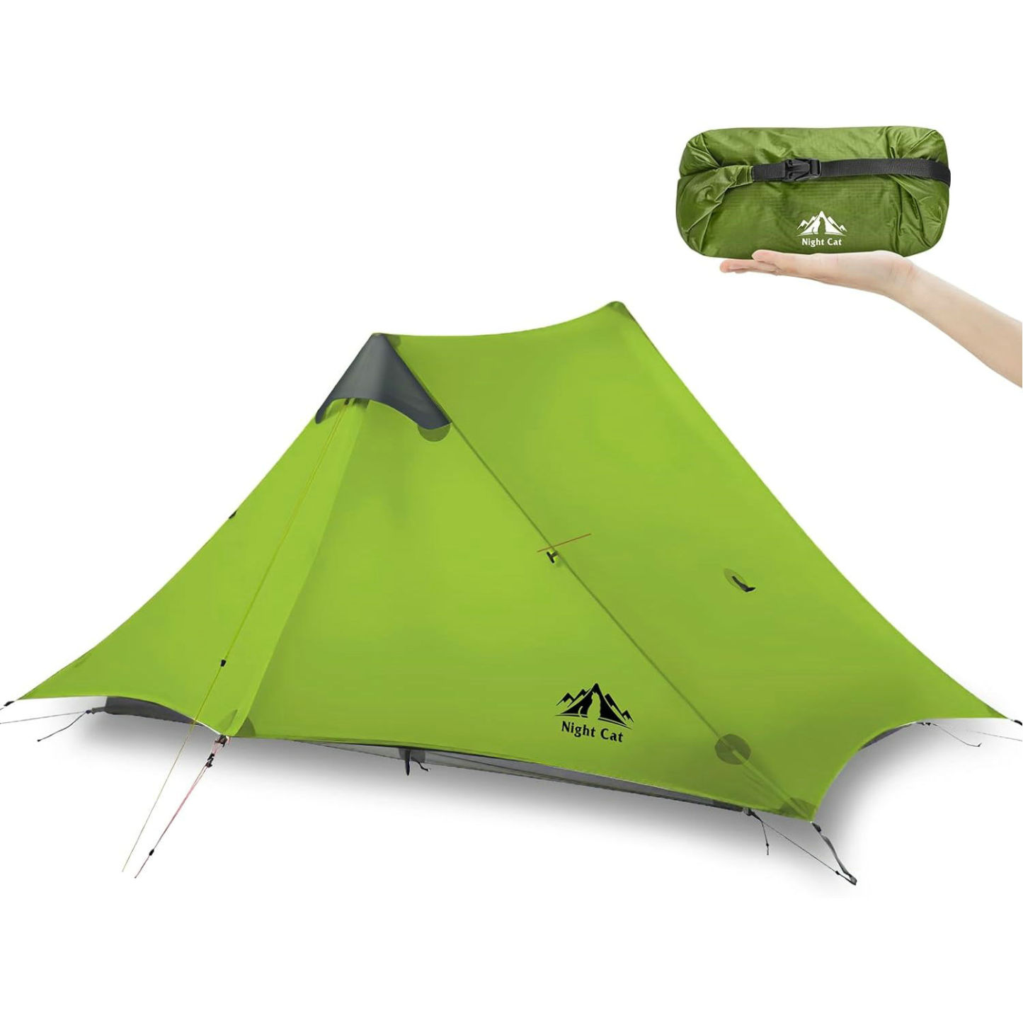 Night Cat Ultralight Tent for 2 Person | Waterproof Backpacking Tent