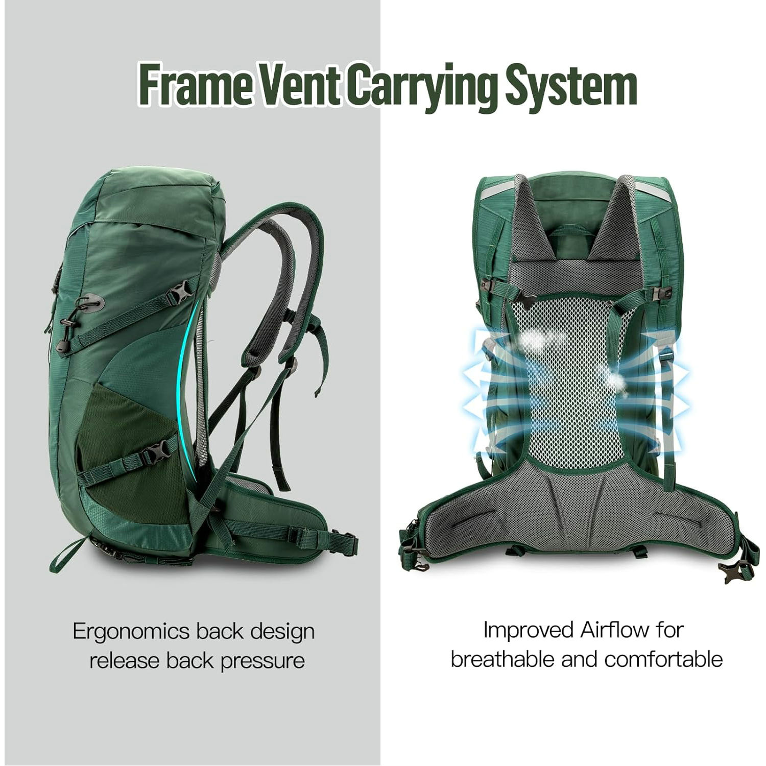 Backpack internal frame best sale