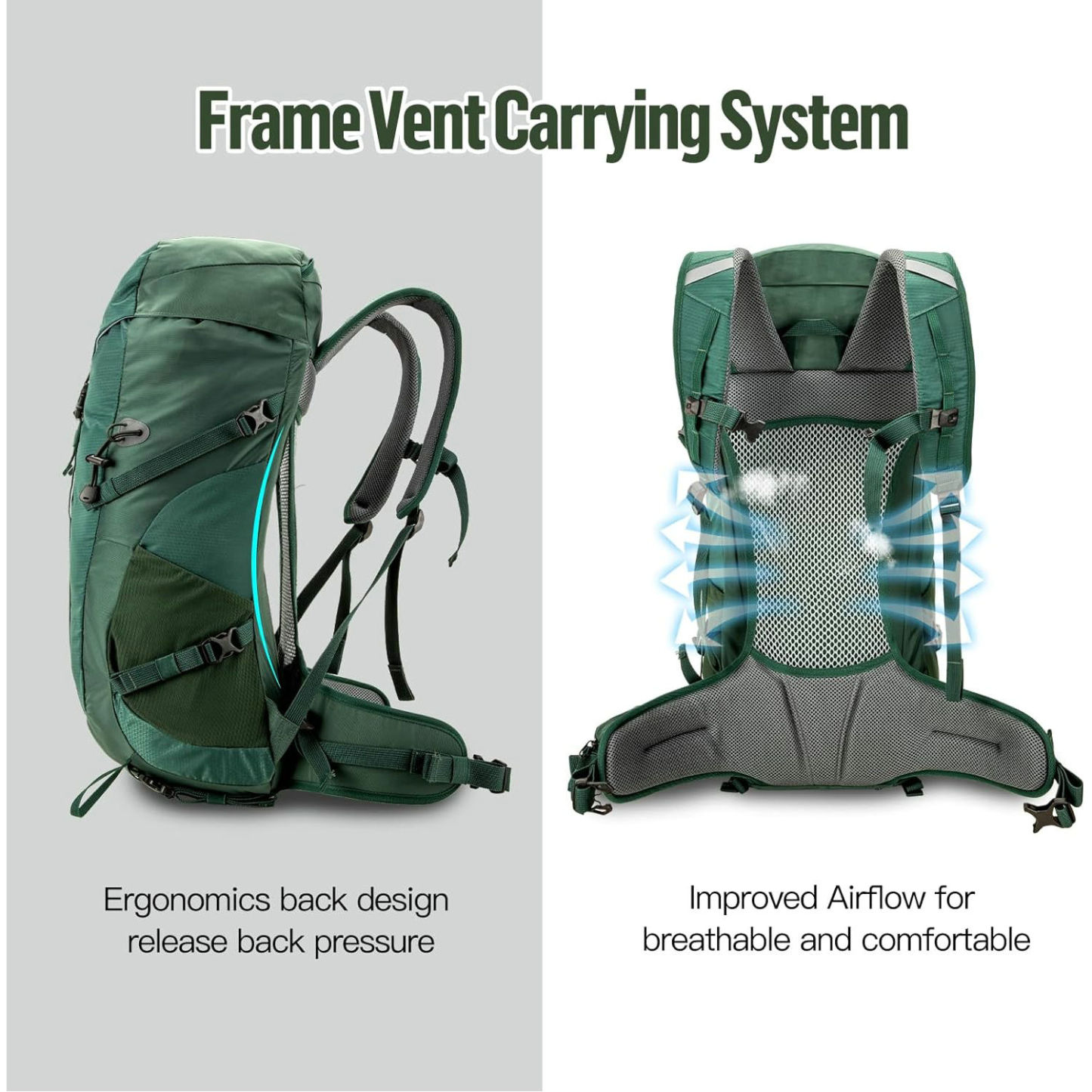 Backpack with back ventilation online