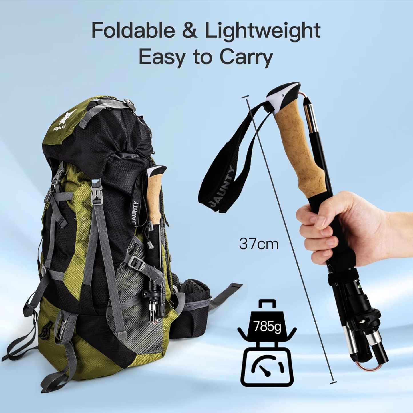 Night Cat Ultralight Tent with Collapsible Trekking Pole for Professional Backpacker Hiker 2 LBS Only Lanshan Backpacking Bivvy Ground Tent for 1 Person Heavy Rain Waterproof