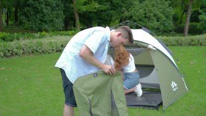 Night Cat Instant Popup Tents 2-3 Persons with Footprint Tarp Easy Setup Camping Tent with Rainfly Double Layers Waterproof Automatic Hydraulic Mechaism
