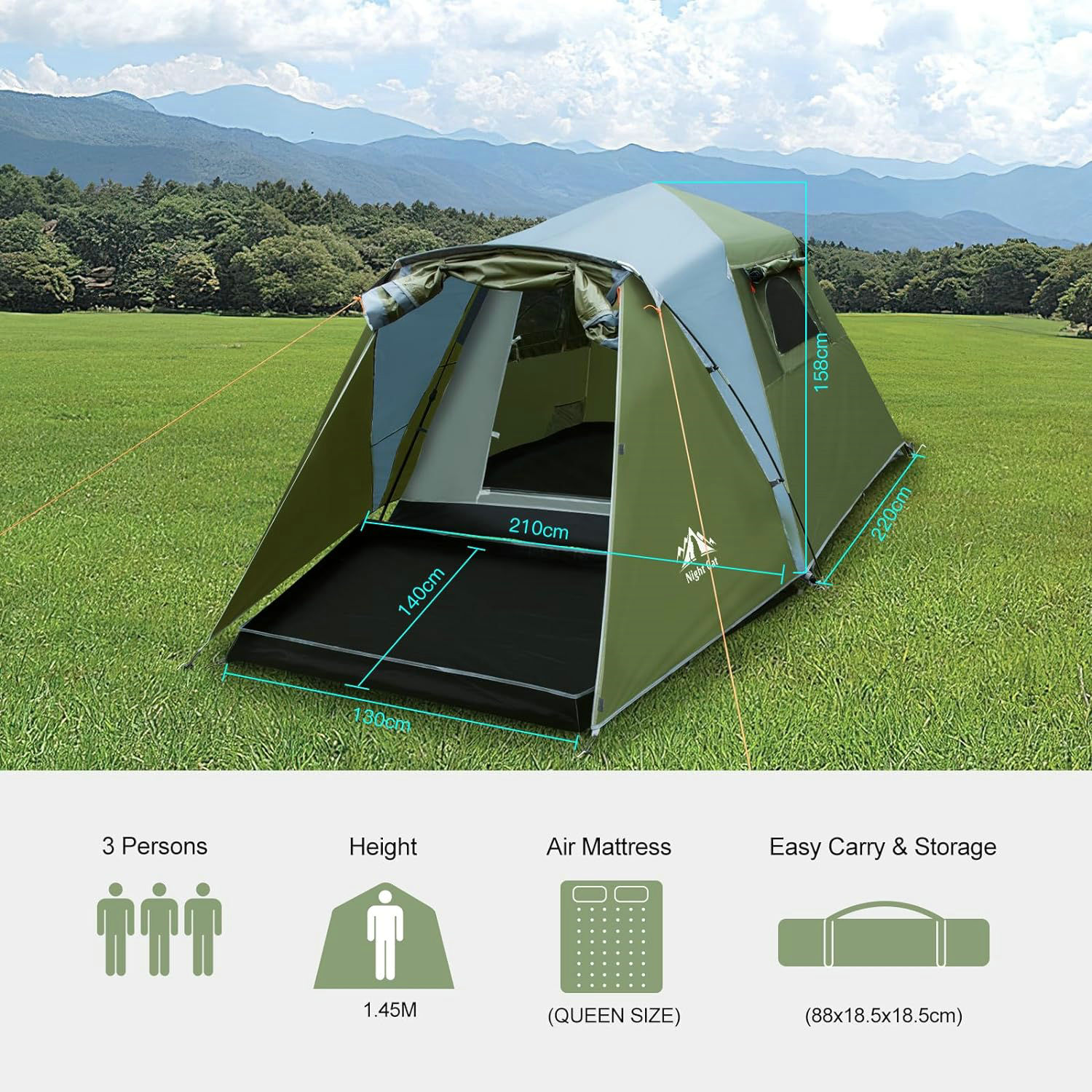 Best tent 3 person hotsell