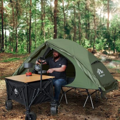 Night Cat 1-Person Camping Tent: Lightweight Waterproof Hiking Tent for Adult(cot is excluded)