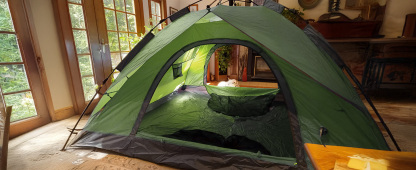 Night Cat Instant Popup Tents 2-3 Persons with Footprint Tarp Easy Setup Camping Tent with Rainfly Double Layers Waterproof Automatic Hydraulic Mechaism